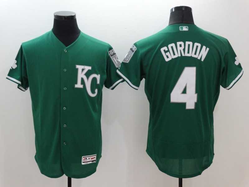 Kansas City Royals #4 Alex Gordon Green Celtic 2016 Flexbase Collection Stitched Baseball Jersey,We sell and wholesale Kansas City Royals #4 Alex Gordon Green Celtic 2016 Flexbase Collection Stitched Baseball Jersey on line form chian!